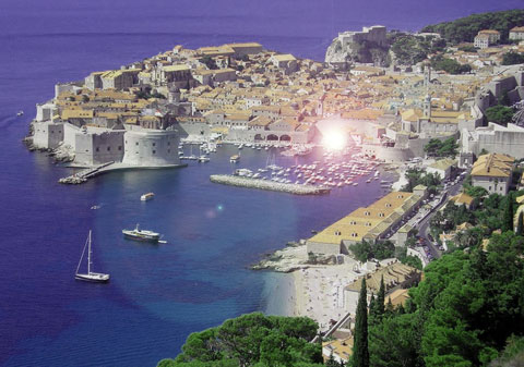 Dubrovnik in Croatia