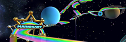 3DS Rainbow Road from Mario Kart Tour