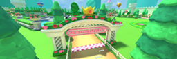 DS Peach Gardens from Mario Kart Tour