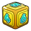 Gold Dice Block