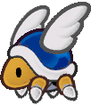 Parabuzzy from Paper Mario: The Thousand-Year Door.