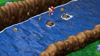 The barrel-jumping event in Super Mario RPG for Nintendo Switch