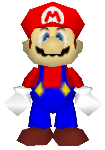 File:SSB64MarioRender.png - Super Mario Wiki, the Mario encyclopedia