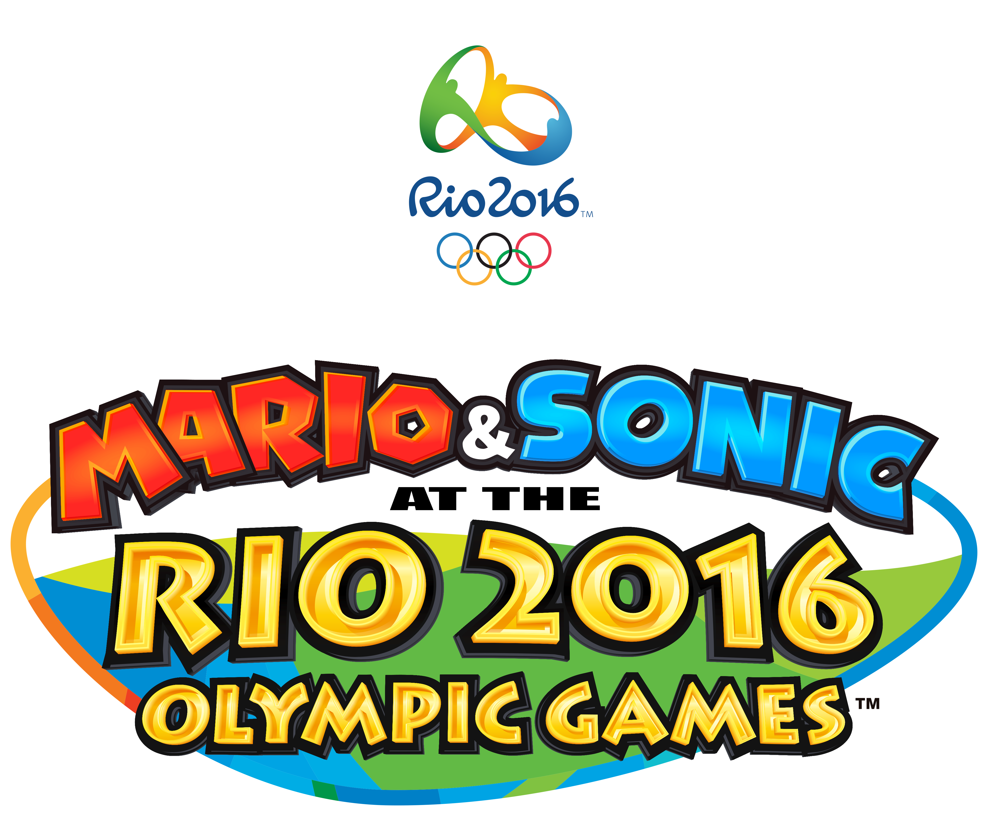 Mario & Sonic at the Rio 2016 Olympic Games logo