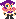 Costume Mario sprite of Barbara, in Super Mario Maker.