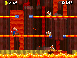 World 8-6 (New Super Mario Bros.) in the game New Super Mario Bros.