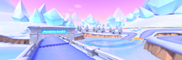 GBA Snow Land from Mario Kart Tour