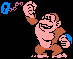 A sprite of Donkey Kong (Panorama Screen version)