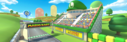 N64 Luigi Raceway from Mario Kart Tour