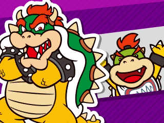 Bowser and Bowser Jr.