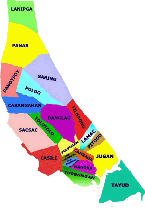 Cebu Map Barangays