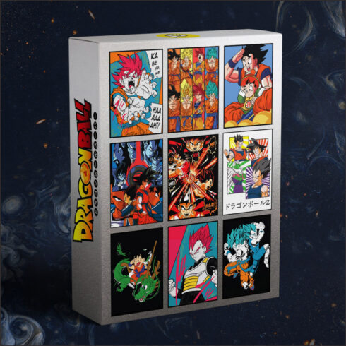 Dragonball Anime Pack Design cover image.