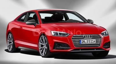 Audi RS5 power of 450 HP was debuted at the Geneva Auto Show