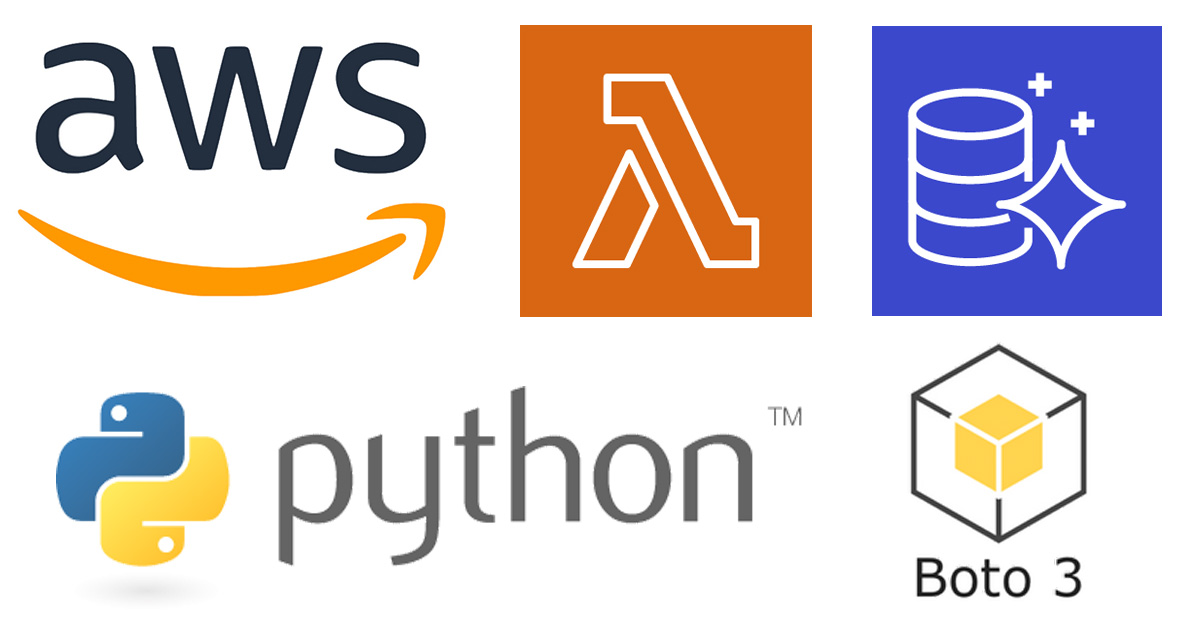 Aurora ServerlessにAWS LambdaのPythonからData APIで色々やってみたのでメモ