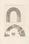 Archivoltes de divers edifices du Poitou (monumens des XIe. et XIIe. siècles.