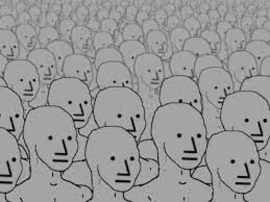 Npc meme template