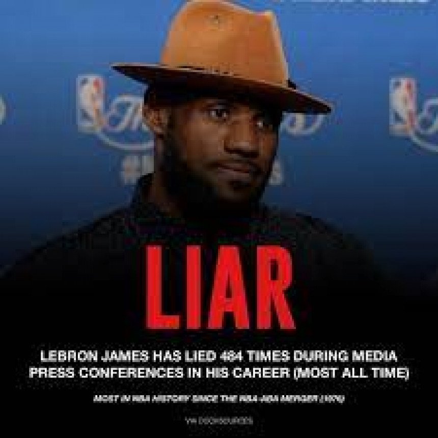 Lebron James Lying Meme Template