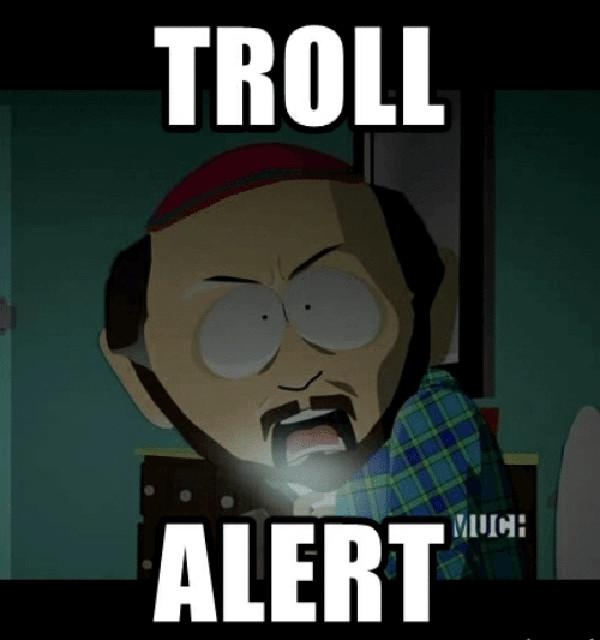 troll alert meme