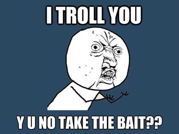 troll bait meme