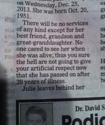 Badass obituary