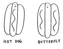 hotdogbutterfly