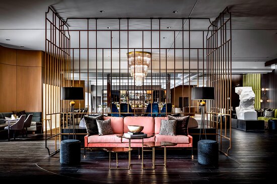 Lovely lobby bar - Review of The Gwen, A Luxury Collection Hotel ...