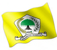 a yellow flag with a green tree on it is waving in the wind on a white background .