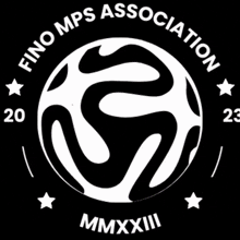 a colorful background with a black circle that says ' mrs association '