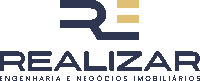 a logo for a company called realizar is shown on a white background