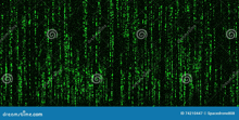 a computer generated image of a matrix background with green numbers