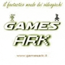 a logo for games ark , a video game store .