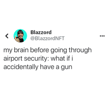 a screenshot of a tweet by blazzord