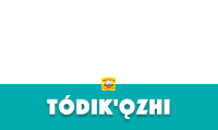 a blue and white sign that says todik'ozhi on it