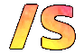 the letter s is orange and yellow and has a gradient of orange to pink .