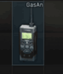 a picture of a gas detector with the word gasan on it