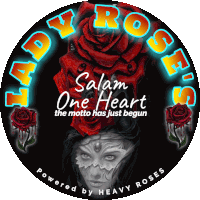 lady roses salam one heart the motto has just begun logo