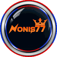 a logo for nonis77 with a crown in the center