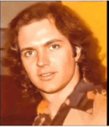 a young man with long hair is wearing a shirt and tie and looking at the camera .