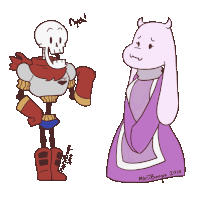 a drawing of a skeleton and a rabbit with the year 2019