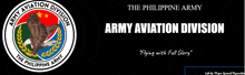 a logo for the army aviation division of the philippines