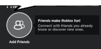 a sign that says " friends make roblox fun "