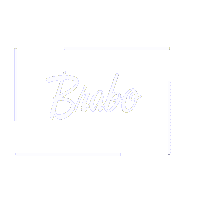 a drawing of the word brabo in a frame on a white background