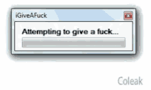 a computer screen shows an error message that reads " fuck error "