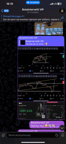 a screenshot of a telegram chat with a bot named botainternetit vip