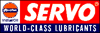 a logo for servo world class lubricants