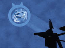 a picture of a frog flying through the air with the words batman and all related licenses are property of dc comics