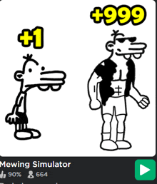 a black and white drawing of a cartoon character with the number 999 above it