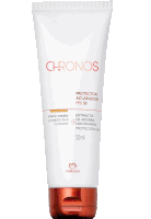 a bottle of chronos protector aclarador fps 30