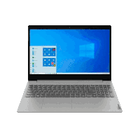 a silver lenovo laptop with a windows 10 operating system