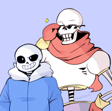 a drawing of a skeleton wearing sunglasses and a scarf with the name nanon ladoru on it